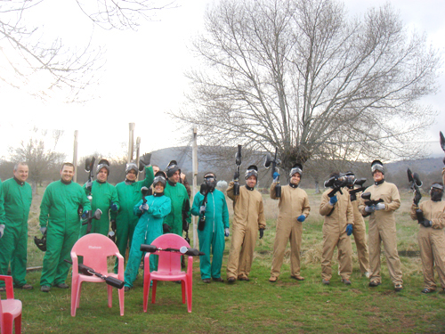 equipos paintball